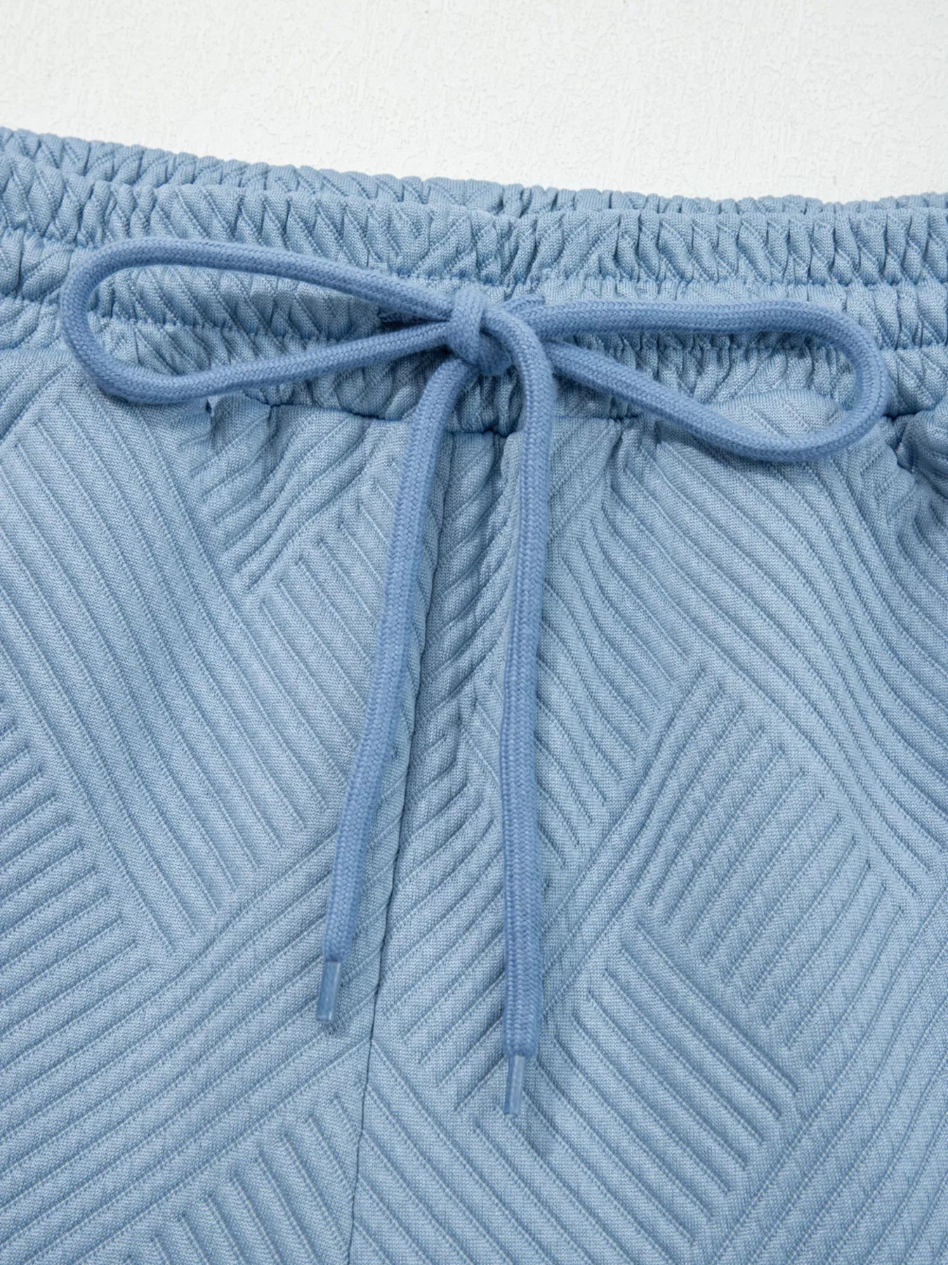 Loose Textured Top and Pants Set - Be Juliet