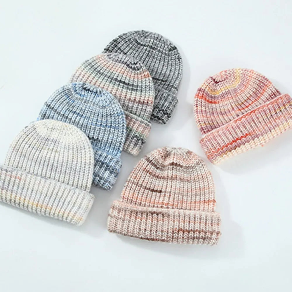 Thermal Contrast Knit Hat - Be Juliet