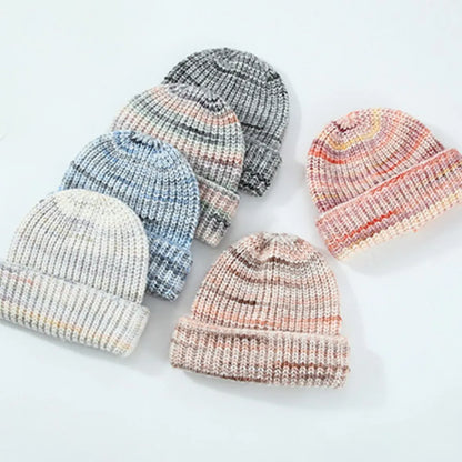 Thermal Contrast Knit Hat - Be Juliet
