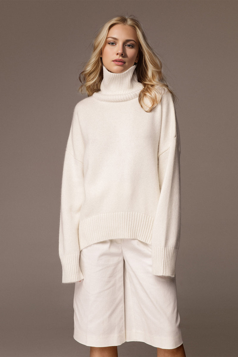 Basic Bae Turtleneck Long Sleeve Sweater