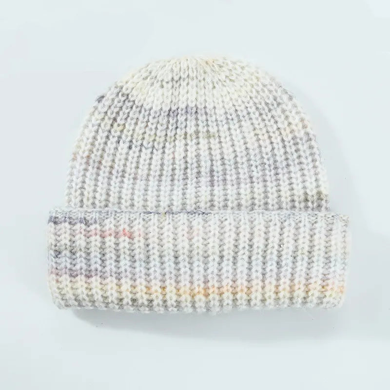 Thermal Contrast Knit Hat - Be Juliet