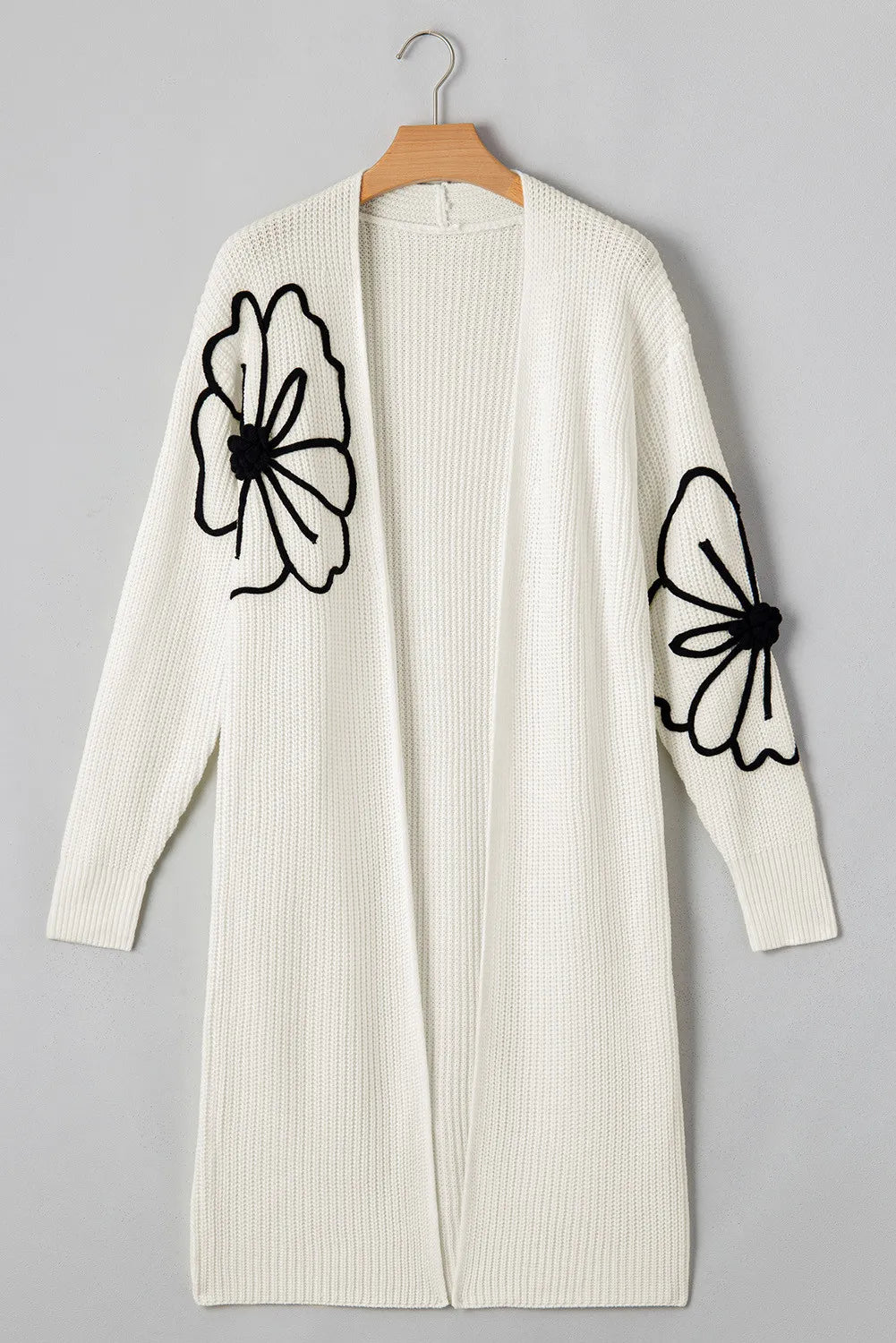 Flower Long Sleeve Cardigan - Be Juliet