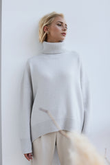 Basic Bae Turtleneck Long Sleeve Sweater