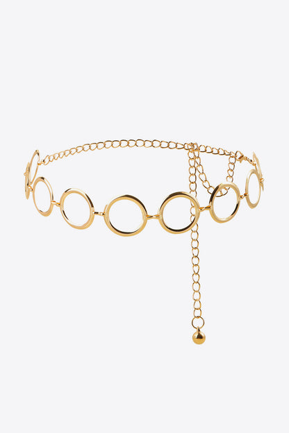 Circle Ring Chain Belt - Be Juliet