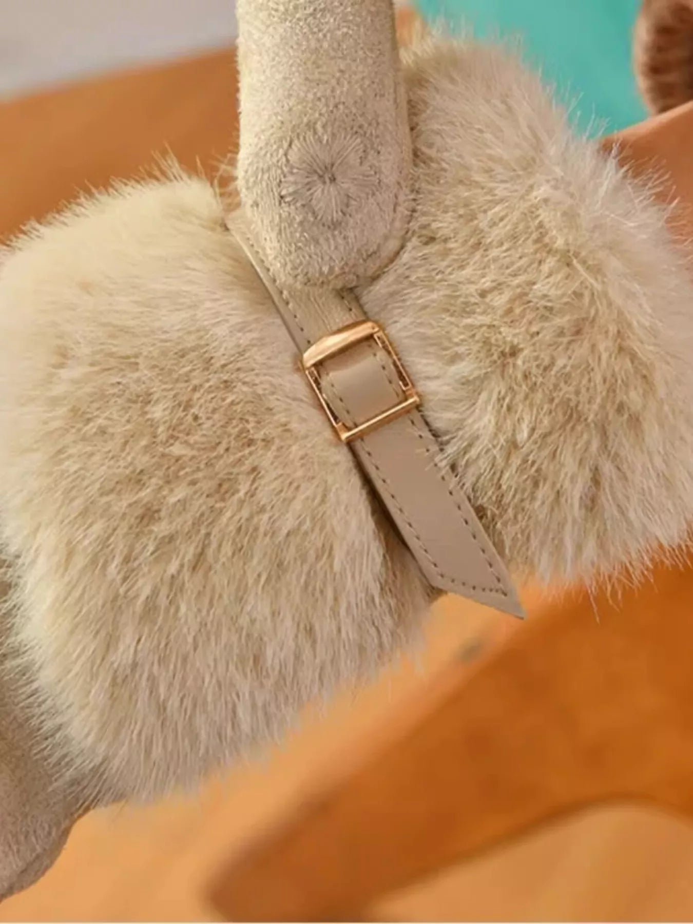 Chloé Faux Fur Cuff Gloves - Be Juliet