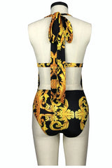 Sienna Printed Plunge Swim Set - Be Juliet