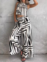 Rosalie Geometric Print Co-ord Set - Be Juliet
