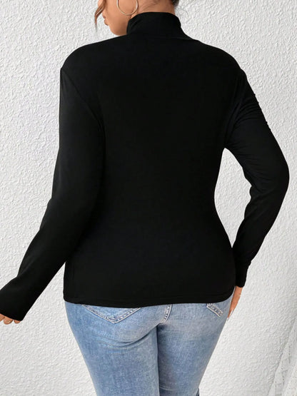 Essential Fitted Turtleneck – Plus Size - Be Juliet