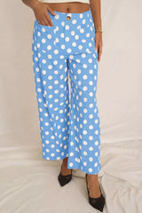 Vivienne Polka Dot Wide Leg Pants - Be Juliet