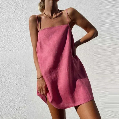 Sole d'Italia Summer Dress - multicolor lifestyle flat lay - Be Juliet