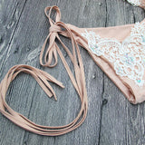 Crystal Crush Jeweled Crochet Bikini Set