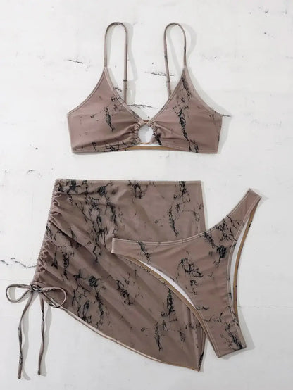 Lorina Swimsuit Set - side view on model - Be Juliet