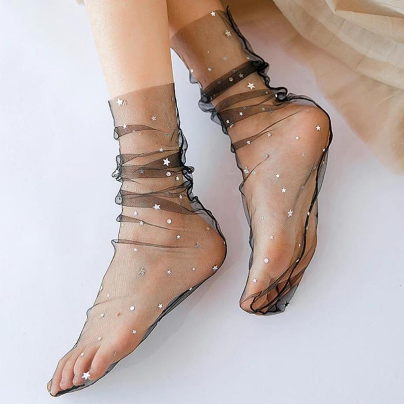 Ballerina Sheer Mesh Socks