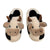 Cow Slippers - Cow, top-down view showing cow print design - Be Juliet