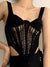 Alondra Knitted Top - black, front view on model - Be Juliet