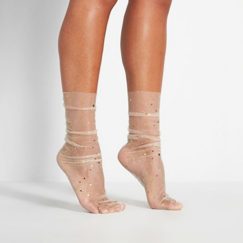 Ballerina Sheer Mesh Socks