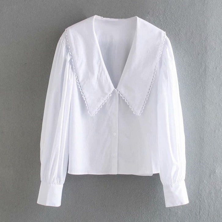 Amory White Poplin Shirt